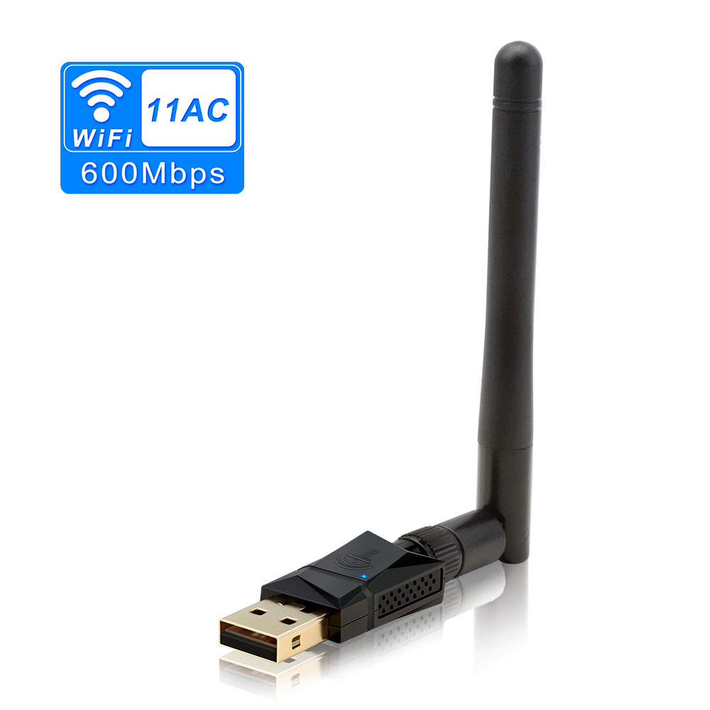 600Mbps Dual Band (2.4G/150Mbps+5G/433Mbps) Wireless USB Wifi Adapter 802.11N/G/B Antenna Network Lan Card For Win XP