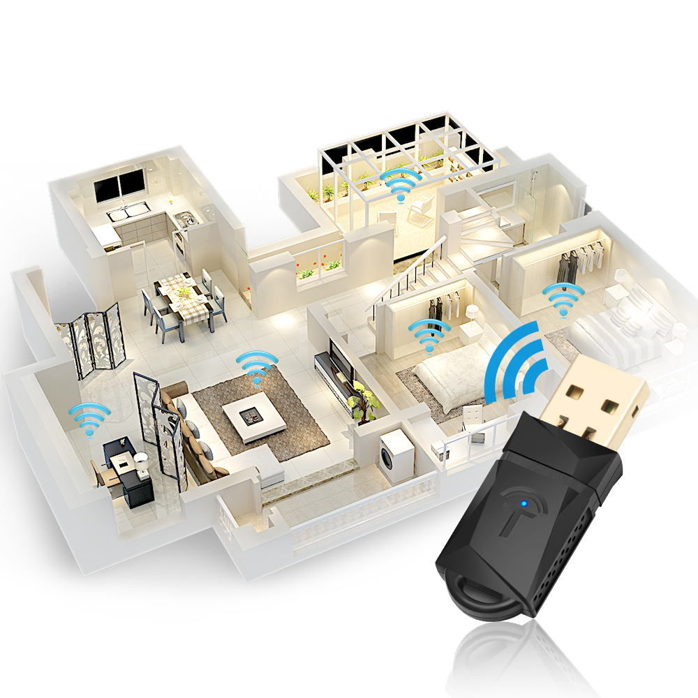 Bulk Sale USB Wifi Adapter 300M Wireless USB Lan Adapter 802.11 300Mbps Dual Band USB WiFi Adapter Network Card 