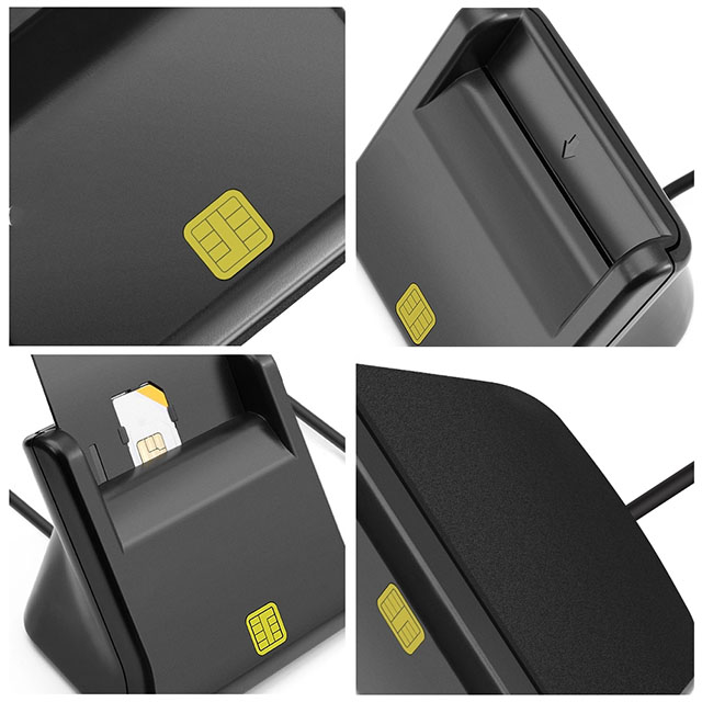  emv smart debit card reader with ISO 7816